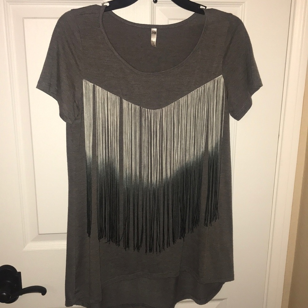 Women’s Fringe Flowing T-Shirt